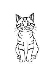 Cats Coloring Book 73E52C89 (12 Coloring Pages)