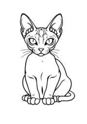 Cats Coloring Book 73E52C89 (12 Coloring Pages)
