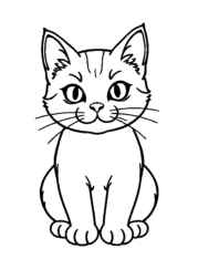 Cats Coloring Book 73E52C89 (12 Coloring Pages)