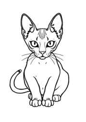 Cats Coloring Book 9A98092E (12 Coloring Pages)
