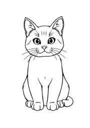 Cats Coloring Book 9A98092E (12 Coloring Pages)