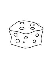 Cheese Coloring Book 72FEB022 (12 Coloring Pages)