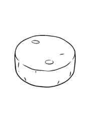 Cheese Coloring Book 72FEB022 (12 Coloring Pages)