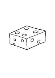 Cheese Coloring Book 99A8DA73 (12 Coloring Pages)