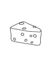 Cheese Coloring Book 99A8DA73 (12 Coloring Pages)