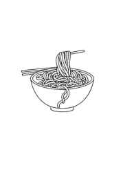 Chinese Food Coloring Book 0FF7F1A7 (12 Coloring Pages)