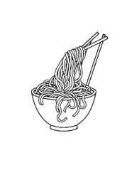 Chinese Food Coloring Book 26E90AA6 (12 Coloring Pages)