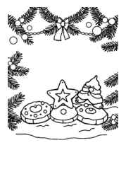 Christmas Coloring Book FAF3783A (12 Coloring Pages)
