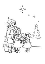 Christmas Traditions Coloring Book E80A75C2 (12 Coloring Pages)