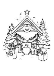 Christmas Traditions Coloring Book E80A75C2 (12 Coloring Pages)