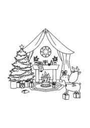 Christmas Traditions Coloring Book E80A75C2 (12 Coloring Pages)