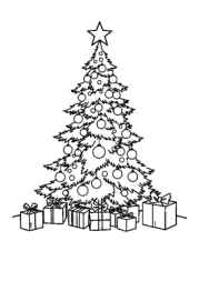 Christmas Traditions Coloring Book 154A9236 (12 Coloring Pages)