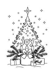 Christmas Traditions Coloring Book 154A9236 (12 Coloring Pages)