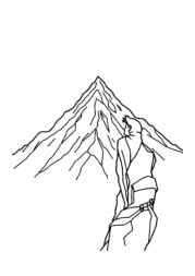 Climbing Coloring Book 140949E8 (12 Coloring Pages)