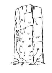 Climbing Coloring Book 140949E8 (12 Coloring Pages)