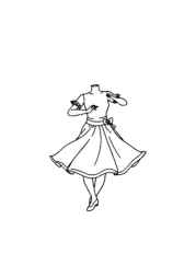 Dancing Coloring Book 76FDD013 (12 Coloring Pages)