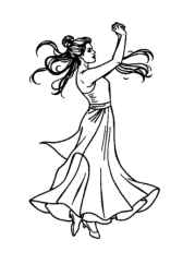 Dancing Coloring Book 76FDD013 (12 Coloring Pages)
