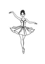 Dancing Coloring Book C12953AB (12 Coloring Pages)