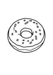 Desserts Coloring Book 0D4D869C (12 Coloring Pages)