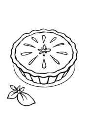 Desserts Coloring Book 0D4D869C (12 Coloring Pages)
