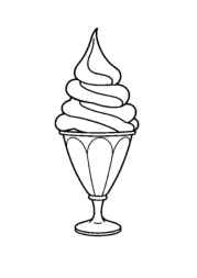 Desserts Coloring Book 4CD099DE (12 Coloring Pages)