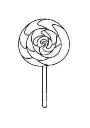 Desserts Coloring Book 4CD099DE (12 Coloring Pages)