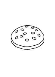 Desserts Coloring Book 4CD099DE (12 Coloring Pages)