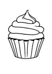Desserts Coloring Book 6D082E15 (12 Coloring Pages)