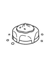 Desserts Coloring Book 6D082E15 (12 Coloring Pages)