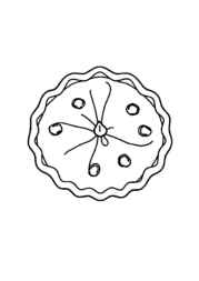 Desserts Coloring Book 6D082E15 (12 Coloring Pages)