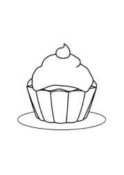 Desserts Coloring Book 6D082E15 (12 Coloring Pages)