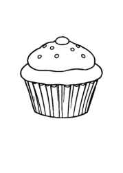 Desserts Coloring Book 6D082E15 (12 Coloring Pages)