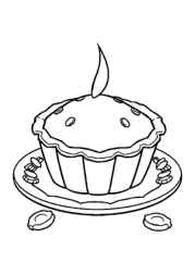 Desserts Coloring Book 6D082E15 (12 Coloring Pages)