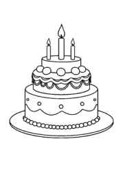 Desserts Coloring Book 6D082E15 (12 Coloring Pages)
