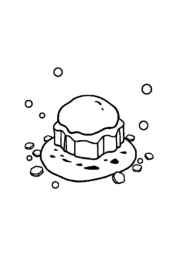 Desserts Coloring Book 6D082E15 (12 Coloring Pages)