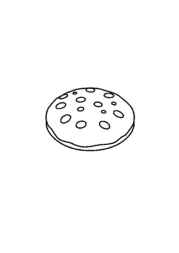 Desserts Coloring Book 6D082E15 (12 Coloring Pages)