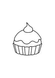 Desserts Coloring Book 9EC49902 (12 Coloring Pages)