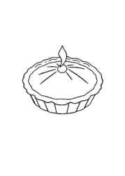 Desserts Coloring Book 9EC49902 (12 Coloring Pages)