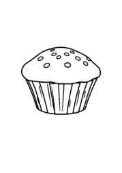 Desserts Coloring Book B8B9FFB0 (12 Coloring Pages)