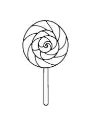 Desserts Coloring Book B8B9FFB0 (12 Coloring Pages)