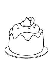 Desserts Coloring Book DE757398 (12 Coloring Pages)