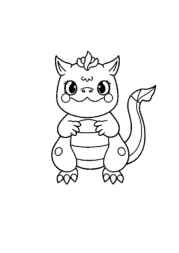 Digimon Coloring Book D7EEA965 (12 Coloring Pages)