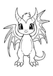 Digimon Coloring Book D7EEA965 (12 Coloring Pages)