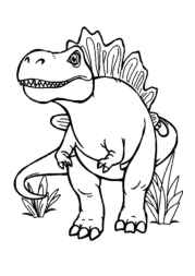 Dinosaurs Coloring Book 0CC7E588 (12 Coloring Pages)
