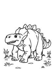Dinosaurs Coloring Book 0CC7E588 (12 Coloring Pages)