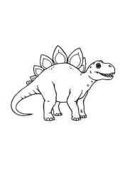 Dinosaurs Coloring Book 0CC7E588 (12 Coloring Pages)