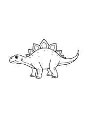 Dinosaurs Coloring Book 4E0E003F (12 Coloring Pages)