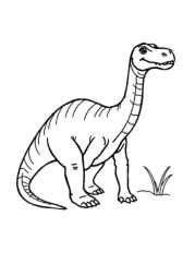 Dinosaurs Coloring Book 4E0E003F (12 Coloring Pages)