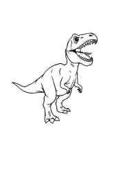 Dinosaurs Coloring Book 4E0E003F (12 Coloring Pages)