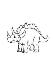 Dinosaurs Coloring Book 4E0E003F (12 Coloring Pages)